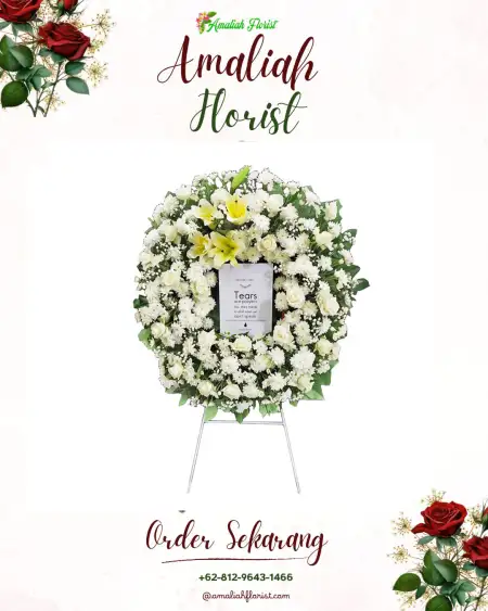 Krans Bunga Duka Segala Mider